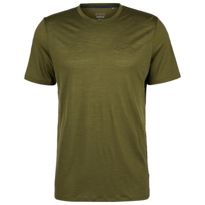 Stoic - MerinoChill MMXX. Göteborg Print Tee - Merinoshirt Gr XL oliv Image