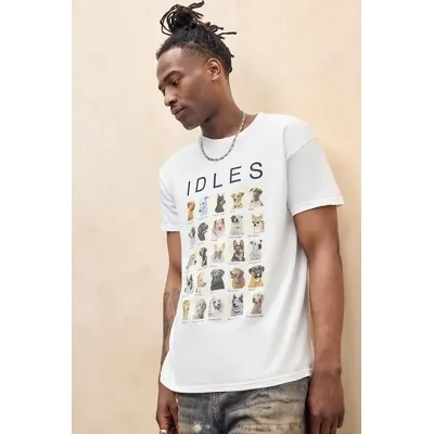 UO IDLES T-Shirt - White S at Urban Outfitters