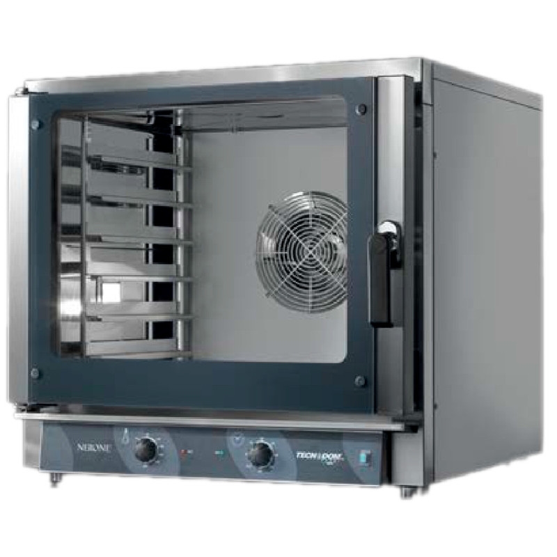 Umluftofen Tecnodom FEM06NEMIDV - 6 Pfannen GN1/1 oder 60x40 cm - Elektromechanisch Image