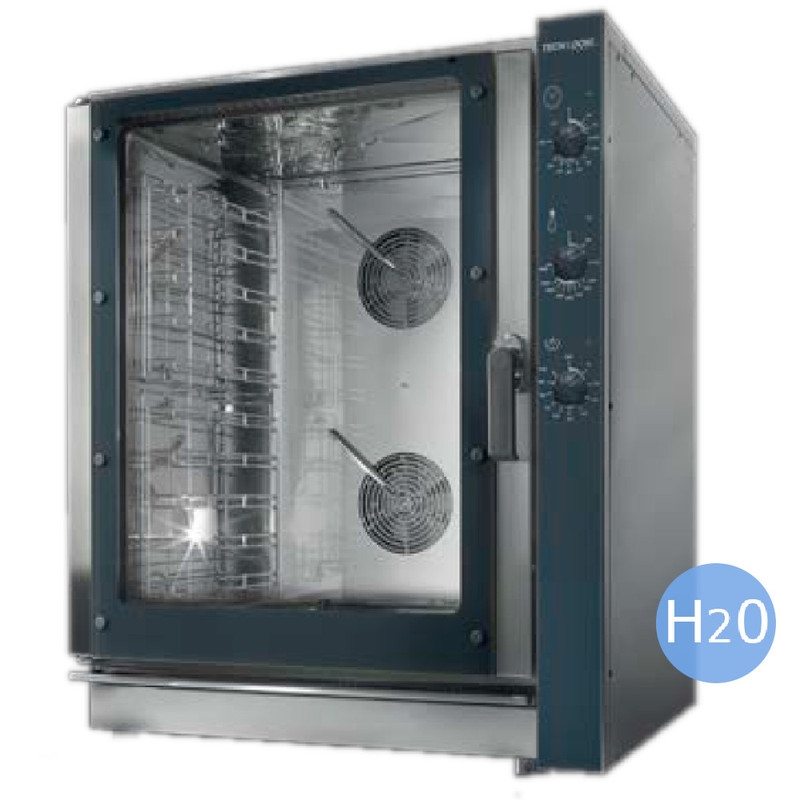 Umluftofen Tecnodom FECLM10NEVH2O - 10 Backbleche GN1/1 oder 60x40 cm - Digital Image