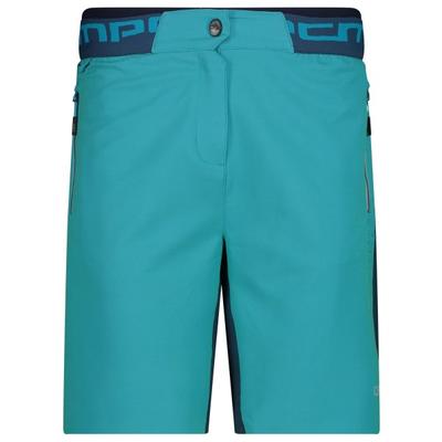 CMP - Women's Free Bike Stretch Bermuda + Mesh Underwear - Radhose Gr 40 türkis Image