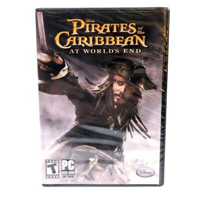 Disney Video Games & Consoles | Disney Pirates Of The Caribbean At Worlds End Pc Dvd-Rom Video Game Windows New | Color: Black | Size: Os