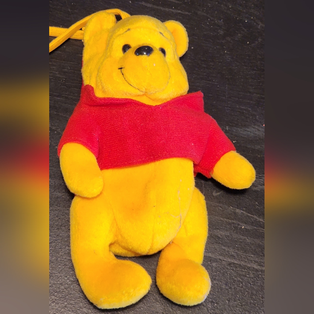 Disney Cell Phones & Accessories | Vintage Winnie The Pooh Cell Phone Holder | Color: Red/Yellow | Size: Os