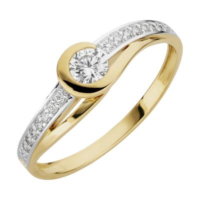 Orolino - Ring 333/- Gold Zirkonia weiß Ringe 1 ct Damen (178.99 € / 1 ct) Image