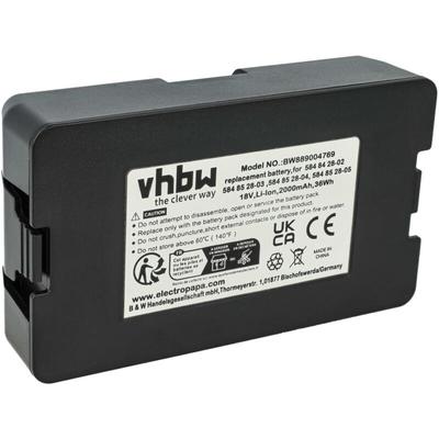 vhbw Akku kompatibel mit Husqvarna Automower Sileno Life Rasenroboter (2Ah, 18V, Li-Ion) Image