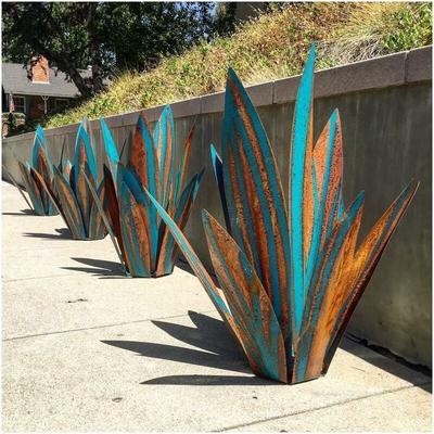 Gabrielle - Metall-Gartendekoration Agave-Gartendekoration Rustikale Metallskulptur Rustikale Image