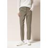Paperbag-Hose CECIL, Damen, Gr. L, Länge 28, grau (smoky taupe), Web, 98% Baumwolle, 2% Elasthan, unifarben, casual, comfort fit lang, Hosen, mit großen Fronttaschen