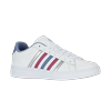 Sneaker K-SWISS "COURT TIEBREAK II", Gr. 38, weiß, infinity, weiß, Leder, sportlich, Schuhe