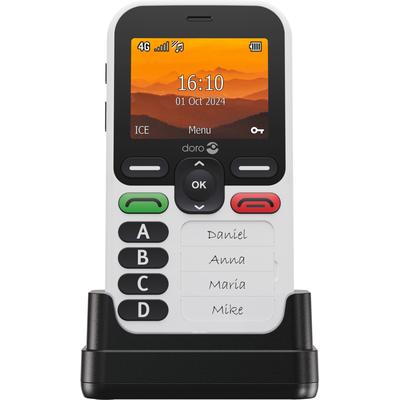 DORO Handy "Leva X10", weiß, B:9cm H:5,5cm T:19cm, Mobiltelefone Image