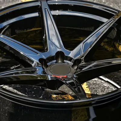 Luxury 5x114.3 5x130 6 Spokes Deep Concave Forged Aluminum Alloy Rim 5x120 Glossy Black 18 19 20 22 24 26 Inch Wheel Rim