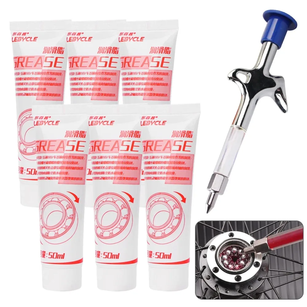 Fahrrad Fett Schmiermittel MTB Fahrrad Öl für Nabe Tretlager Headset Gabel Schwungrad Kugellager Fett Image