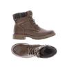 Tom Tailor Damen Stiefelette, Gr. 39, braun, kein Etikett