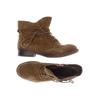 Bugatti Damen Stiefelette, Gr. 37, braun, Leder