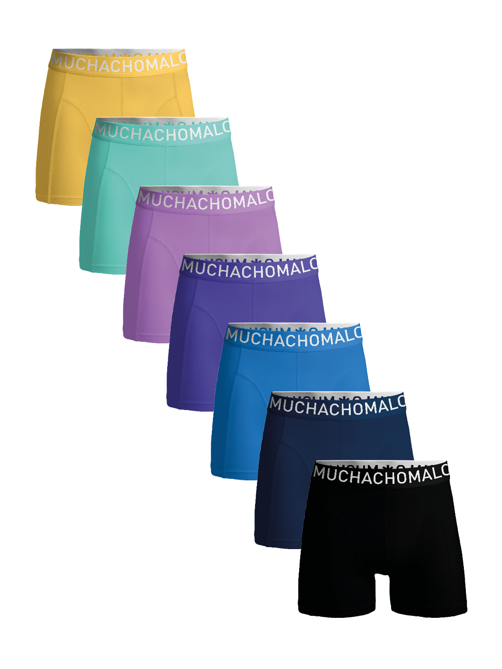 Muchachomalo Herren Boxershorts – 7 Stück – Herren Unterhosen Image