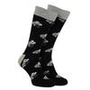 HS by Happy Socks - Herren 3er-Pack Classic Flower Dress Socken - Flower (Schwarz)
