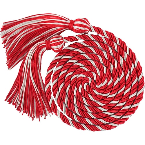 10er-Pack 67 Abschluss-Ehrenkordeln Abschlussquaste Ehrenkordel Abschlusskordeln Massen-Ehrenkordeln für Abschlussstudenten Image