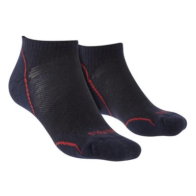 Bridgedale - Herren Wandern Merino Low Socken - Marine / Rot Image