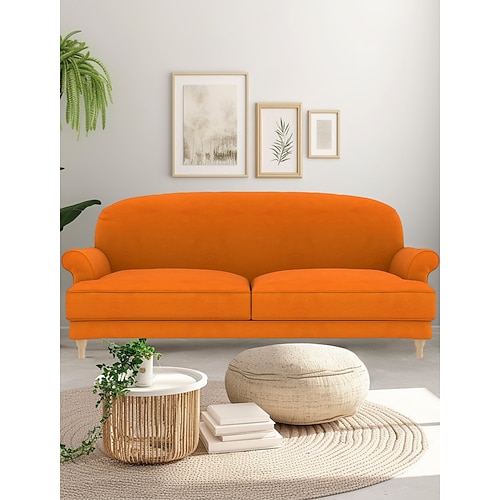 Sofabezug einfarbig gesteppte Samt-Schonbezüge Essebodacover Litb Prime Cover Image