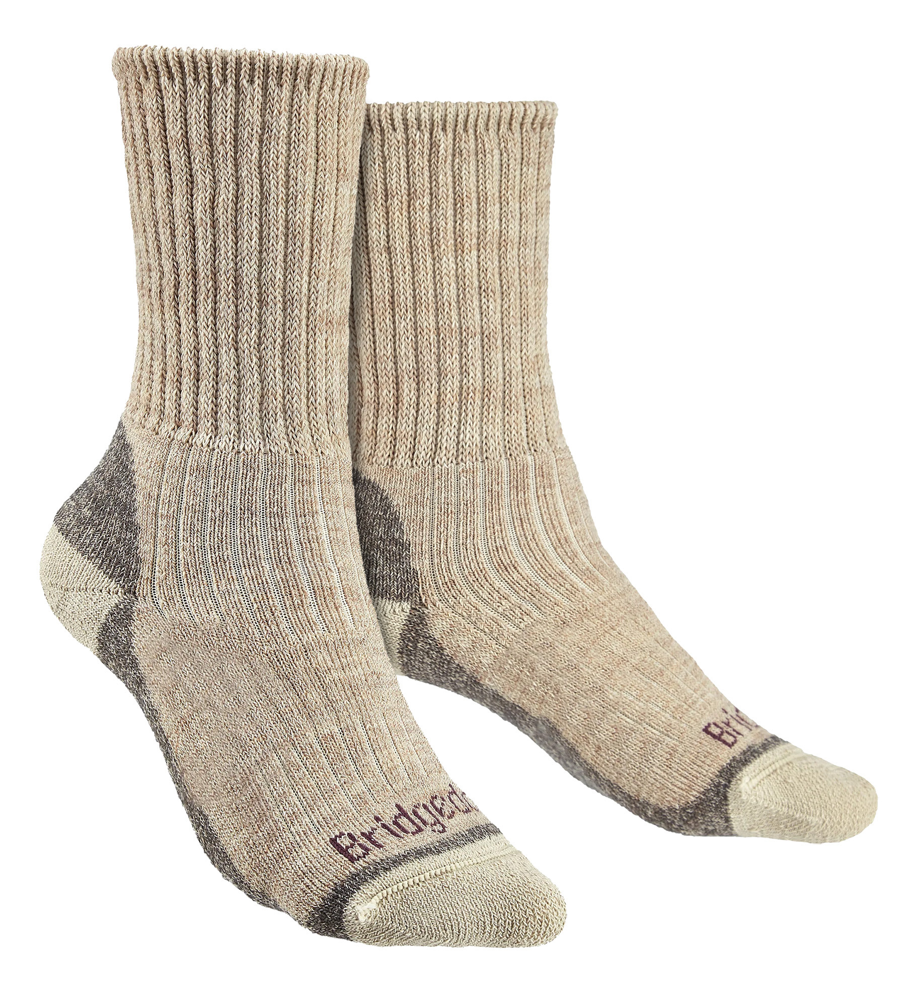 Bridgedale - Damen Wandern Midweight Merinowolle Socken - Natural Image