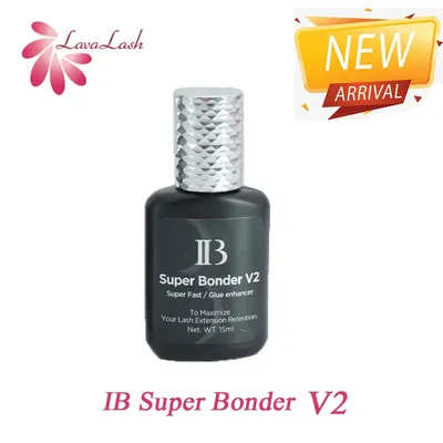 IB Super Bonder V2 Glue Enhancer Fixing Agent for Eyelash Extensions Transparent Liquid Primer Cure