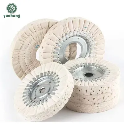 Automatic Edge Sealing Machine Polishing Cotton White Cloth Wheel Woodworking Machinery Accessories