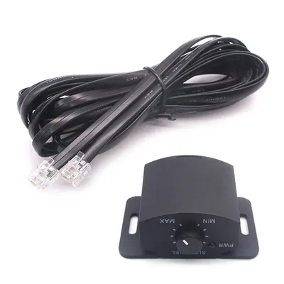 Amplifier Parts Accessories Bass Knob Control Remote 6Pin Subwoofer Remote Volumes Adjustment