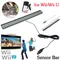 Sensor Bar USB per Nintendo Wii/Wii U Console sostituzione infrarossi TV Ray Wired Remote Sensor Bar Reciever induttore gioco accessorio