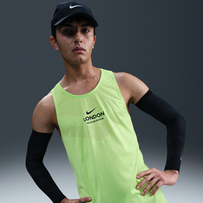 Nike Stride Men's Dri-FIT ADV Running Tank Top - Green - Polyester