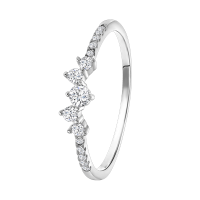 Lucardi Ringe 925 Silber - silbern 50mm Damen Image