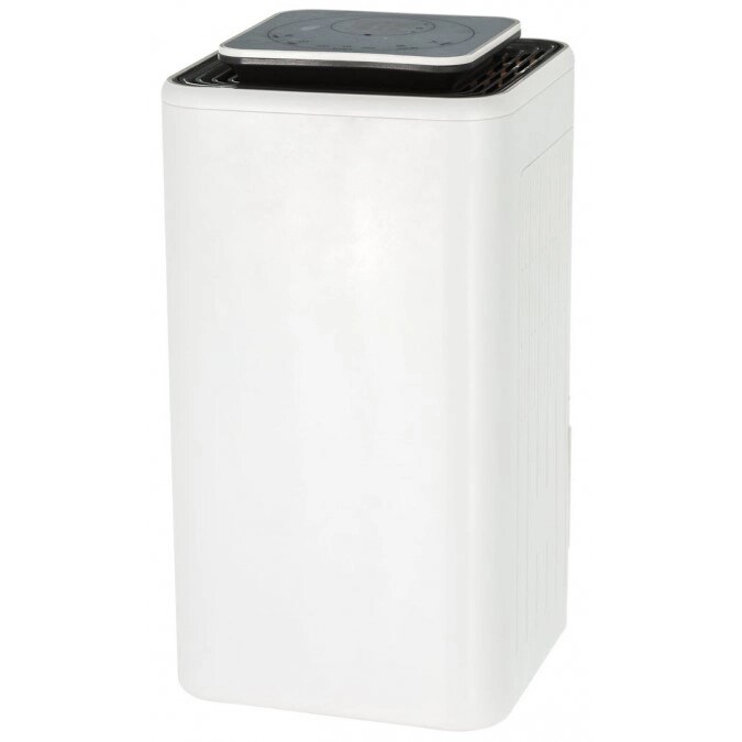 Tragbarer Luftentfeuchter Luftleistung von 160 m³/h Entfeuchtungsleistung von 11 l/24h bei 30°C/80% Luftfeuchtigkeit. Arbeitsbereich: 6-35°C Image