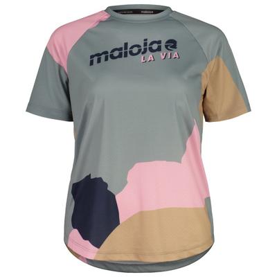 Maloja - Women's MontvalezanM. Multi 1/2 - Radtrikot Gr M grau Image