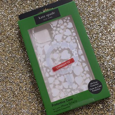 Kate Spade Cell Phones & Accessories | Kate Spade Protective Case For Iphone 15/14/13 | Color: White | Size: Os
