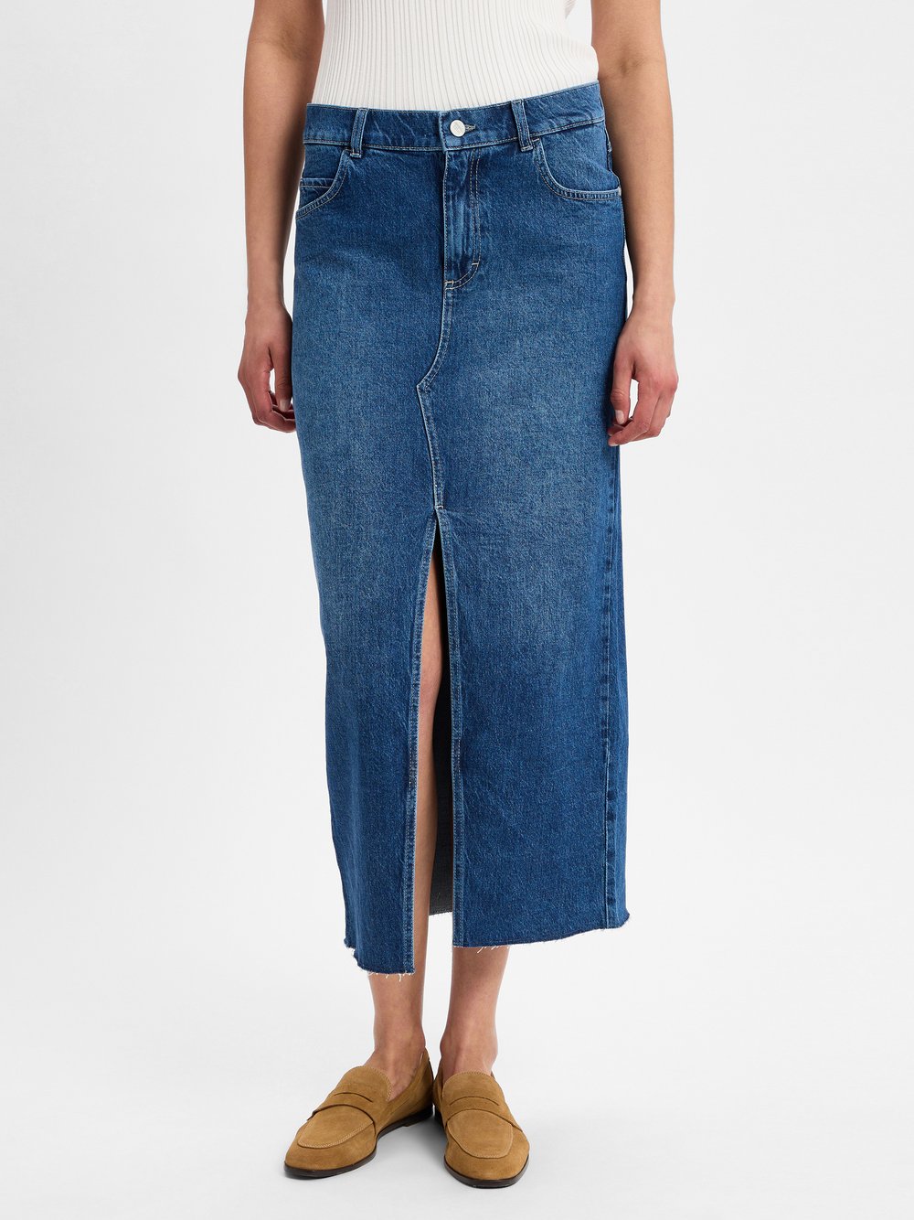 Angels Jeansrock Damen blue stone, 42