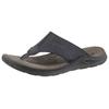Zehentrenner JOSEF SEIBEL "Maverick 05", Herren, Gr. 40, blau (jeans), Leder, casual, Schuhe, Sommerschuh, Pantolette, Sandale in Weite G (weit), Topseller