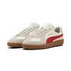 Sneaker PUMA "Army Trainer Sneakers Erwachsene", Gr. 44, warm weiß rot gum beige, Obermaterial: Kuhleder; Futter: Synthetik, Textil; Innensohle: Textil; Laufsohle: Gummi, Schuhe