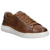 Sneaker JOSEF SEIBEL "Cleve 02", Herren, Gr. 46, braun (castagne), Leder, casual, Schuhe, Business Schuh, Halbschuh, Komfortschuh in Weite G