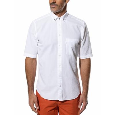 Walbusch Herren Seersucker-Hemd Sommerfrische Weiss Image