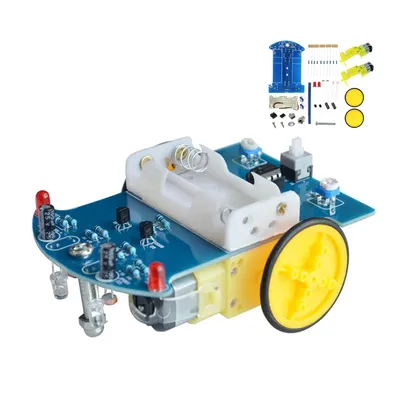 D2-1 DIY Kit intelligente Tracking-Linie Smart Car Kit tt Motor elektronische DIY Kit Smart Patrol Autoteile DIY elektronische
