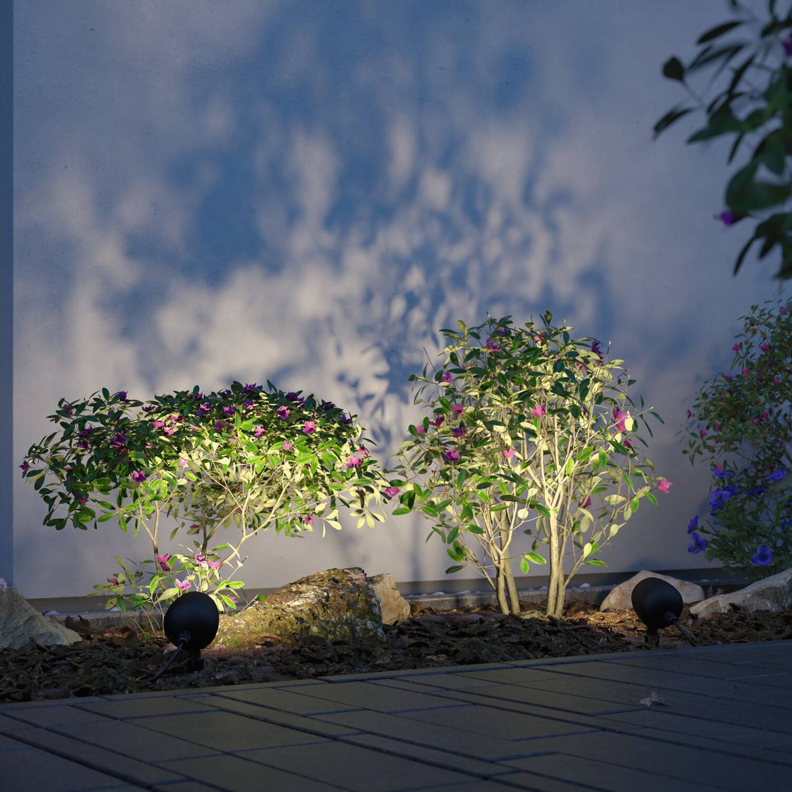 Paulmann Plug & Shine LED-Spot Kikolo, 3.000 K, 60°, Alu dimmbar, schwarz, Kunststoff