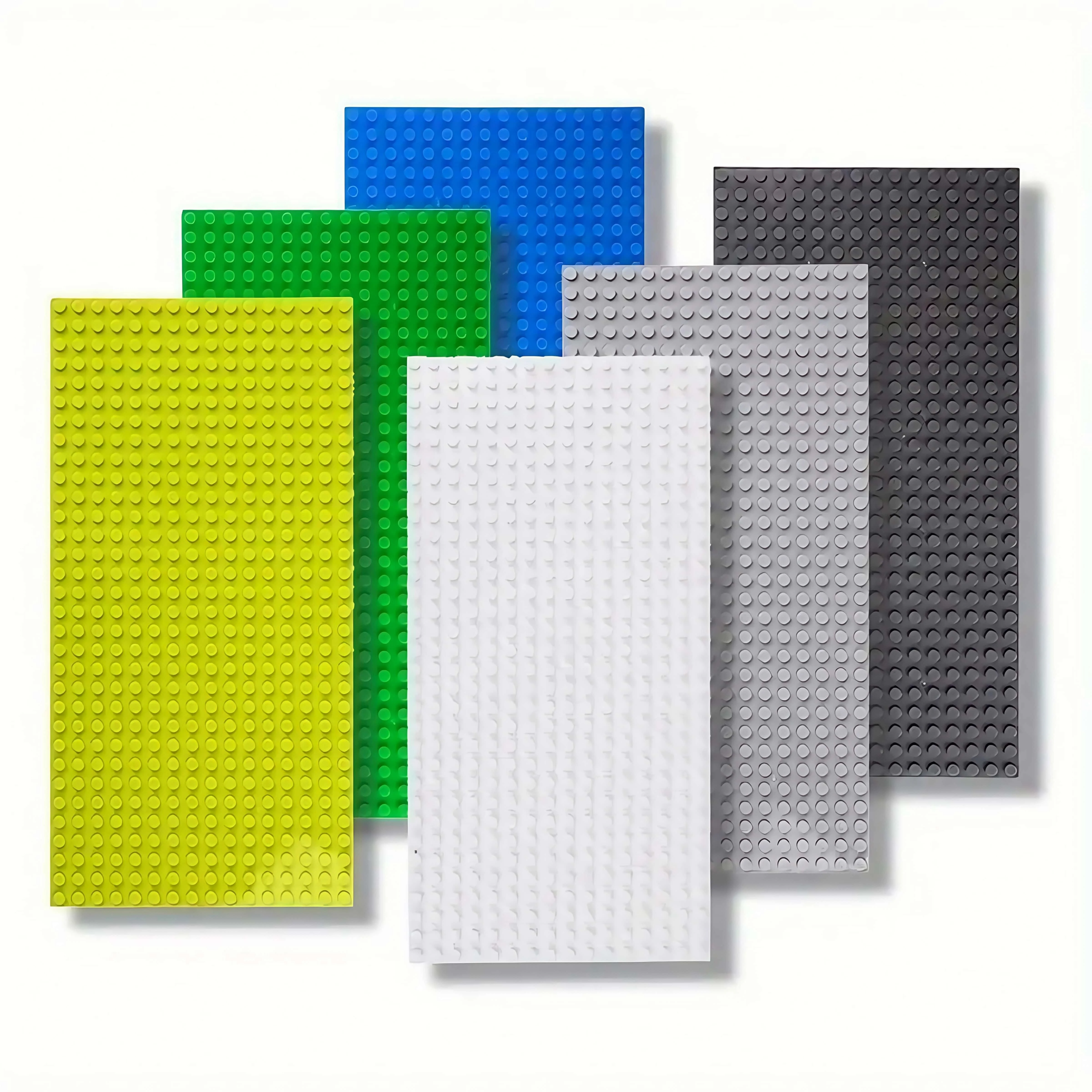 Bausteine Spielzeug Grundplatte DIY große Grundplatte Wandzubehör, große Blöcke zum Bau spektakulärer Strukturen Image