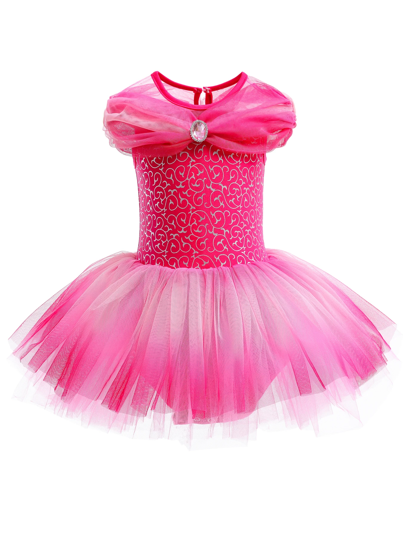 Ballerina Outfits Prinzessin Ballett Tutu Kleid Tanz kostüm mit Haar bügel für Kleinkind kleine Mädchen Größe 3-6
