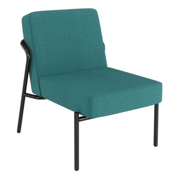 meet Sessel »meet - Medso S« Modell Klassik Stoff blau, 40.6 cm Image