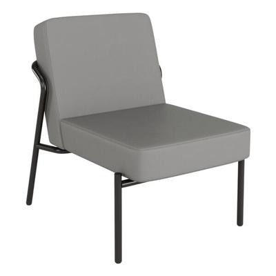 meet Sessel »meet - Medso S« Modell Klassik Kunstleder grau, 40.6 cm Image