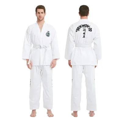 Professional ITF Taekwondo Uniform Taekwondo Student Doboks Suit Kimono Martial Arts TKD Clothes