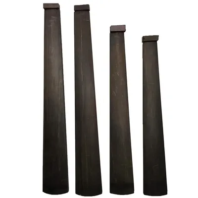 1pcs Ebony Violin Viola Fingerboard Black Viola fiddle Fretboard 4/4 to 1/2 size,16 to 17 inch