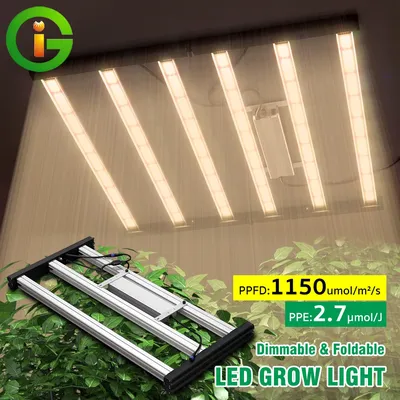 LED Grow Lights Full Spectrum Sunlike Waterproof Plant Light for Indoor Plants Seedling Veg Bloom