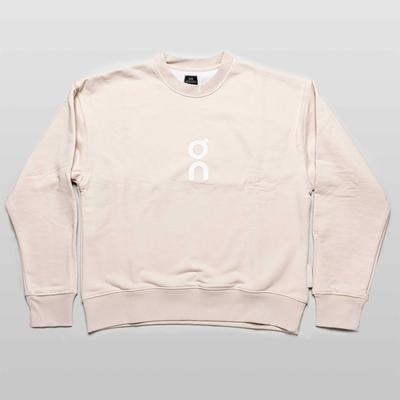 On Club Crew Graphic Women's Tennis Apparel Silver