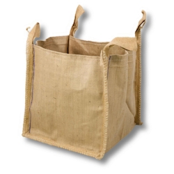 VEPATIM Jute Big Bag 40 x 40 x 40 cm Jute natur 64 Liter SWL 500 kg Image