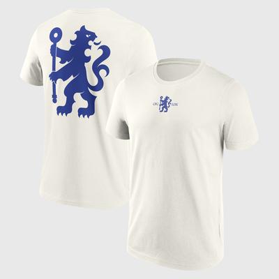 Chelsea Rampant Lion Fashion T-Shirt – Off-White – Herren Image