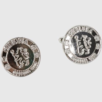 Chelsea-Manschettenknöpfe – versilbert Image